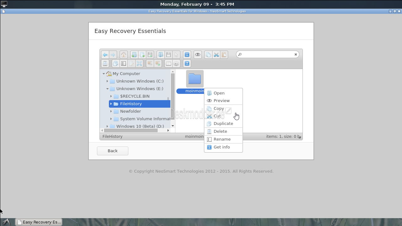 Easy Recovery Essentials For Windows Free Download